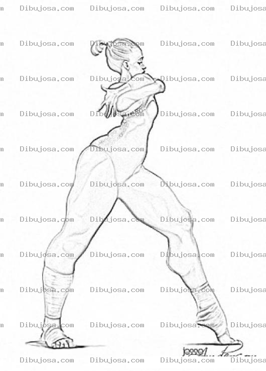 Dibujo para colorear Dibujo De La Gimnasta Alicia Sacramone Para Pintar Y Colorear