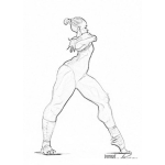 Dibujo para colorear Dibujo De La Gimnasta Alicia Sacramone Para Pintar Y Colorear
