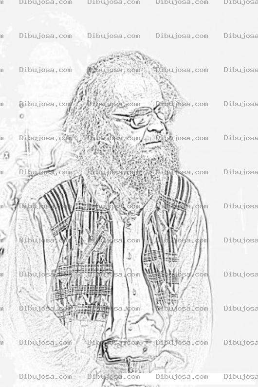 Dibujo para colorear Dibujo De Efrain Recinos De Guatemala Para Pintar Y Colorear