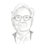 Dibujo para colorear Dibujo A Lapiz De Warren Buffet Para Pintar Y Colorear