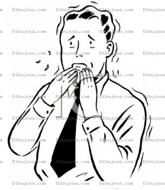 Dibujo para colorear Hombre Miedoso Y Ahuevado Para Pintar Y Colorear