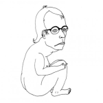 Dibujo para colorear Colorear Hombre Haciendo Popo