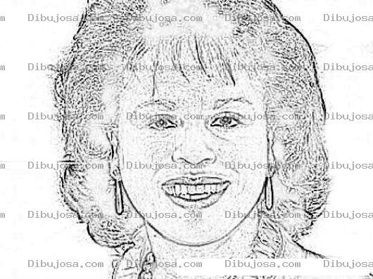 Dibujo para colorear Anita Hill Coloring Page Dibujo Para Pintar Y Colorear