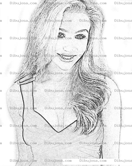 Dibujo para colorear Courtney Stodden Coloring Page Dibujo Para Pintar Y Colorear