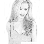 Dibujo para colorear Courtney Stodden Coloring Page Dibujo Para Pintar Y Colorear
