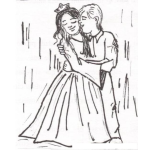 Dibujo para colorear Colorear Besito A La Princesa