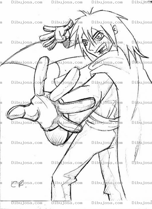 Dibujo para colorear Dibujo De Mago Haciendo Un Truco De Magia Aukeen Para Pintar Y Colorear