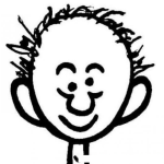 Dibujo para colorear Dibujo De Hombre Despeinado Para Colorear
