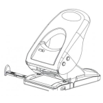 Dibujo para colorear Dibujo De Sacabocados Perforadora De Papel Para Colorear Y Pintar