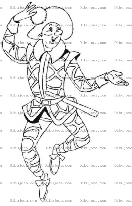 Dibujo para colorear Dibujo De Alerquin Para Pintar Y Colorear