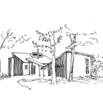 Dibujo para colorear Casita En El Bosque Para Pintar Y Colorear