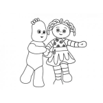 Dibujo para colorear Colorear Munecos De Trapo