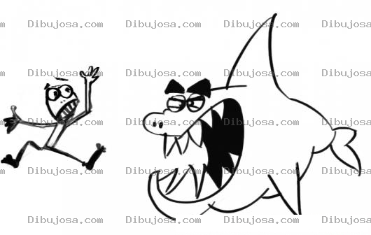 Dibujo para colorear Dibujo De Jonas Y El Gran Pez Para Colorear