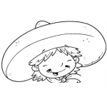 Dibujo para colorear Dibujo De Mexicanito Para Pintar Y Colorear