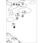 Dibujo para colorear Barbapapa Colorear