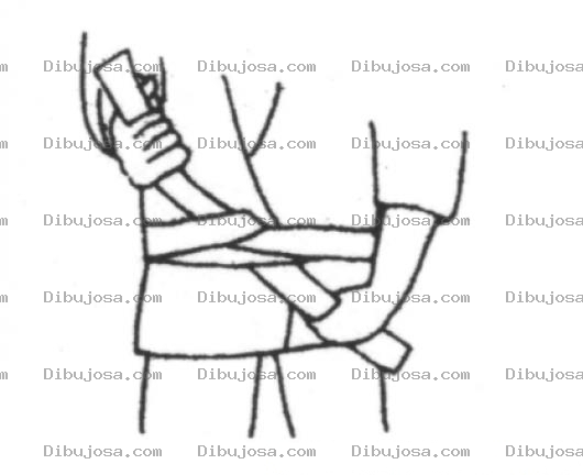 Dibujo para colorear Colorear Cinta De Karate