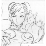 Dibujo para colorear Chunli De Stree Fhigter Para Pintar Y Colorear