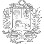 Dibujo para colorear Escudo De Venezuela Para Pintar Y Colorear El Escudo Nacional De La Republica Bolivariana De Venezuela escudo  nacional de venezuela