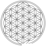 Dibujo para colorear Flor De La Vida Para Pintar Y Colorear Flordelavida