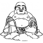 Dibujo para colorear Buda Para Colorear Dibujo De Budha Para Pintar Budabuda Budhabudha Para Imprimir