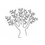 Dibujo para colorear Colorear Arbol Con Pajaritos