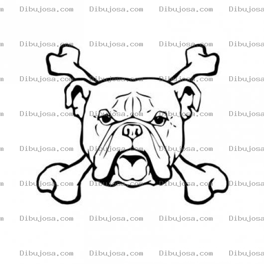 Dibujo para colorear Peligro Cuidado Con El Perro Dibujo Para Pintar Y Colorear Un Cartel
