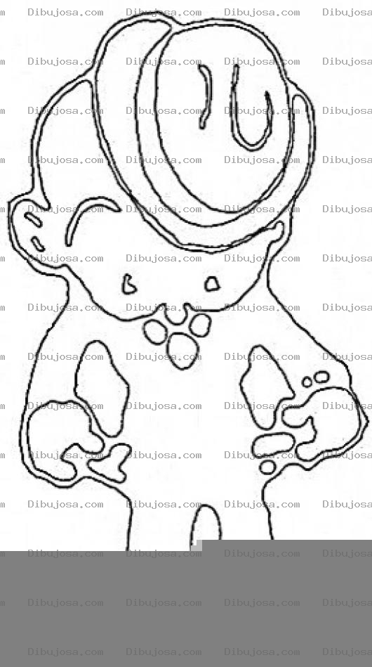 Dibujo para colorear Colorear Dibujo De Hombre Sin Dinero En Los Bolsillos