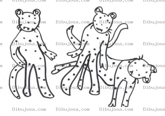 Dibujo para colorear Dibujos De Chitas Para Pintar Y Colorear