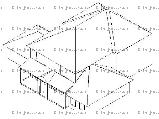 Dibujo para colorear Hacienda Para Colorear