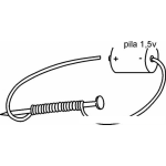 Dibujo para colorear Como Hacer Un Iman Usando Un Clavo Alambre Y Una Bateria Dibujo Para Colorear