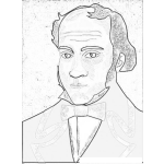 Dibujo para colorear Dibujo De Simon Rodriguez Para Pintar Y Colorear A Simom Rodrigez