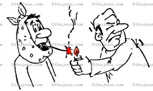 Dibujo para colorear Dentista Sin Equipo Dental Extrayendo Una Muela Para Pintar Y Colorear
