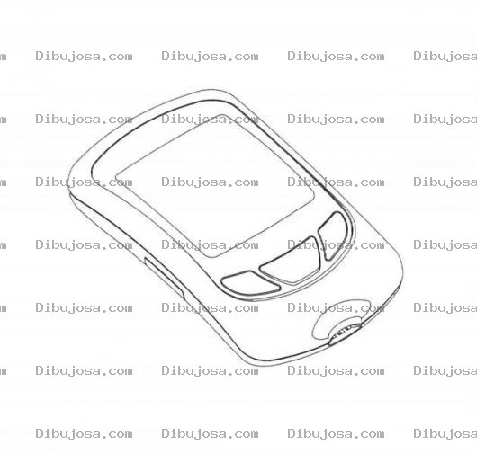 Dibujo para colorear Colorear Palm Pda Medidor De Glucosa