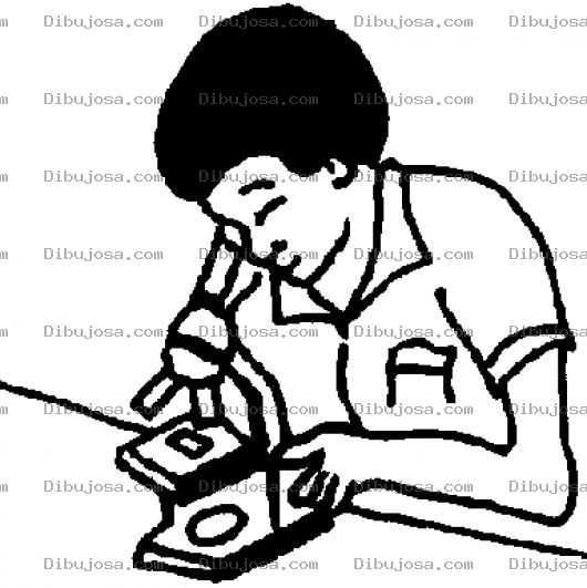 Dibujo para colorear Dibujo De Microscopio Para Colorear