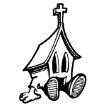Dibujo para colorear Dibujo De Iglesia Para Ninos Par Apintar Y Colorear