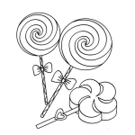Dibujo para colorear Dibujo De Paletas Para Colorear