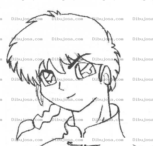 Dibujo para colorear Ranma Para Colorear