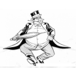 Dibujo para colorear Pinguino De Batman Para Colorear