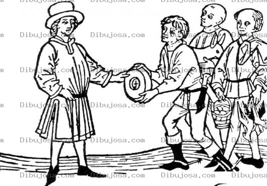 Dibujo para colorear Dibujo De Colonizadores Para Colorear