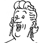 Dibujo para colorear Dibujo De Suegra Para Colorear