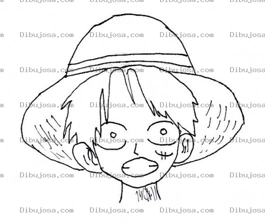 Dibujo para colorear Dibujo De Nino Con Sombrero De Paja Para Pintar Y Colorear