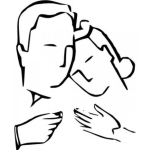 Dibujo para colorear Esposos Enamorados Para Pintar Y Colorear Pareja De Esposos Que Se Aman