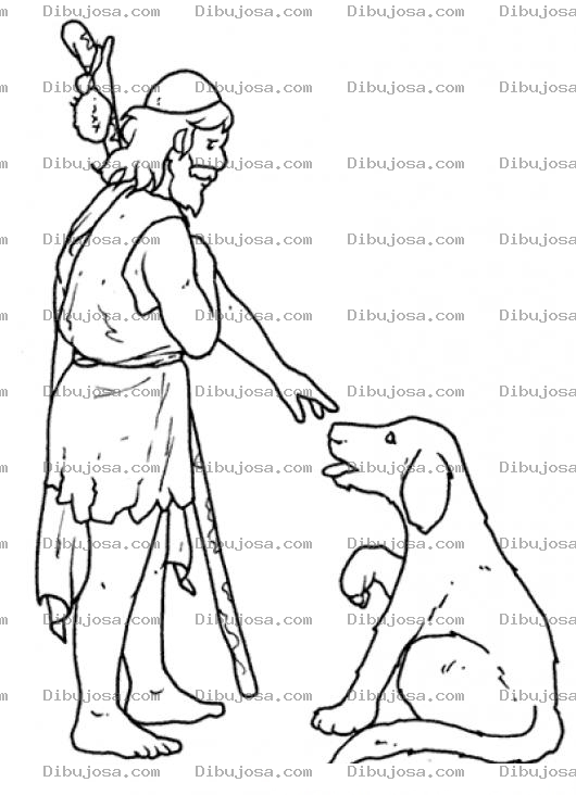 Dibujo para colorear Dibujo De El Perro Y El Bagabundo Para Colorear