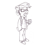 Dibujo para colorear Joven Rico Para Pintar Y Colorear