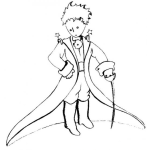 Dibujo para colorear El Principito Para Pintar Y Colorear