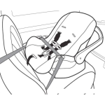 Dibujo para colorear Silla De Bebe Para Carro Dibujo Para Pintar Y Colorear