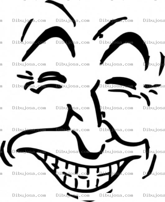Dibujo para colorear Cara De Risa Para Pintar Y Colorear