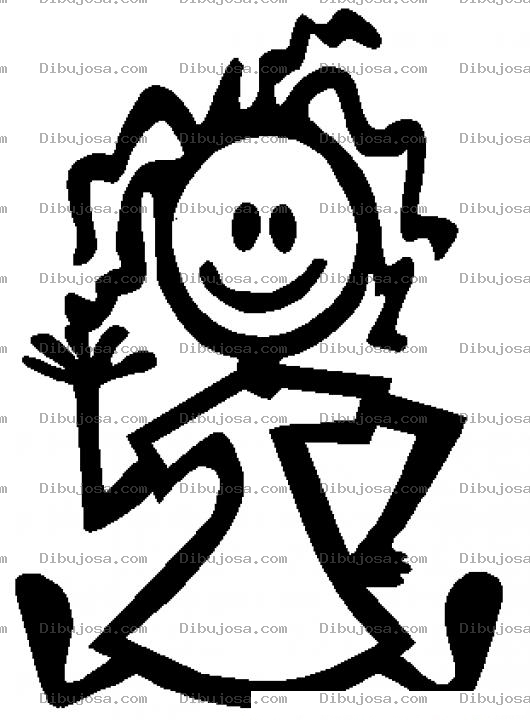 Dibujo para colorear Dibujo De Nina Con Vestido Sentada Para Pintar Y Colorear A La Hija De Shakira