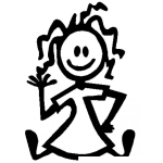 Dibujo para colorear Dibujo De Nina Con Vestido Sentada Para Pintar Y Colorear A La Hija De Shakira
