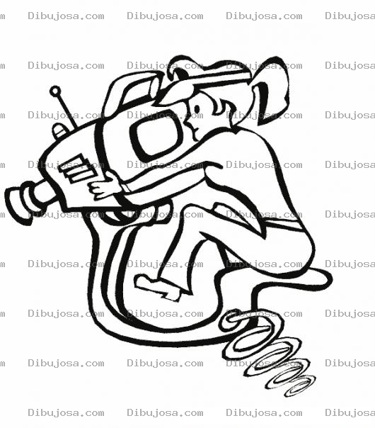 Dibujo para colorear Dibujo De Camarografa Para Pintar Y Colorear Dibujos De Trabajos